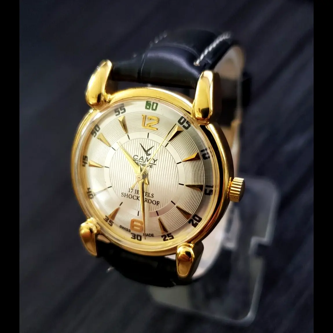 Rare Camy Geneve Mechanical Swiss Watch Restored Serviced Runs Excellent - Image 2