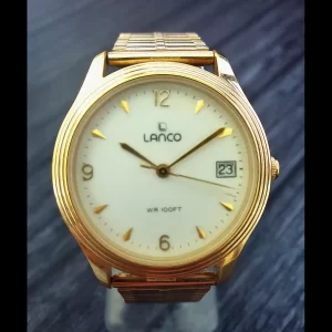 Very Rare Vintage Lanco Pacific Taiwan Watch New Condition