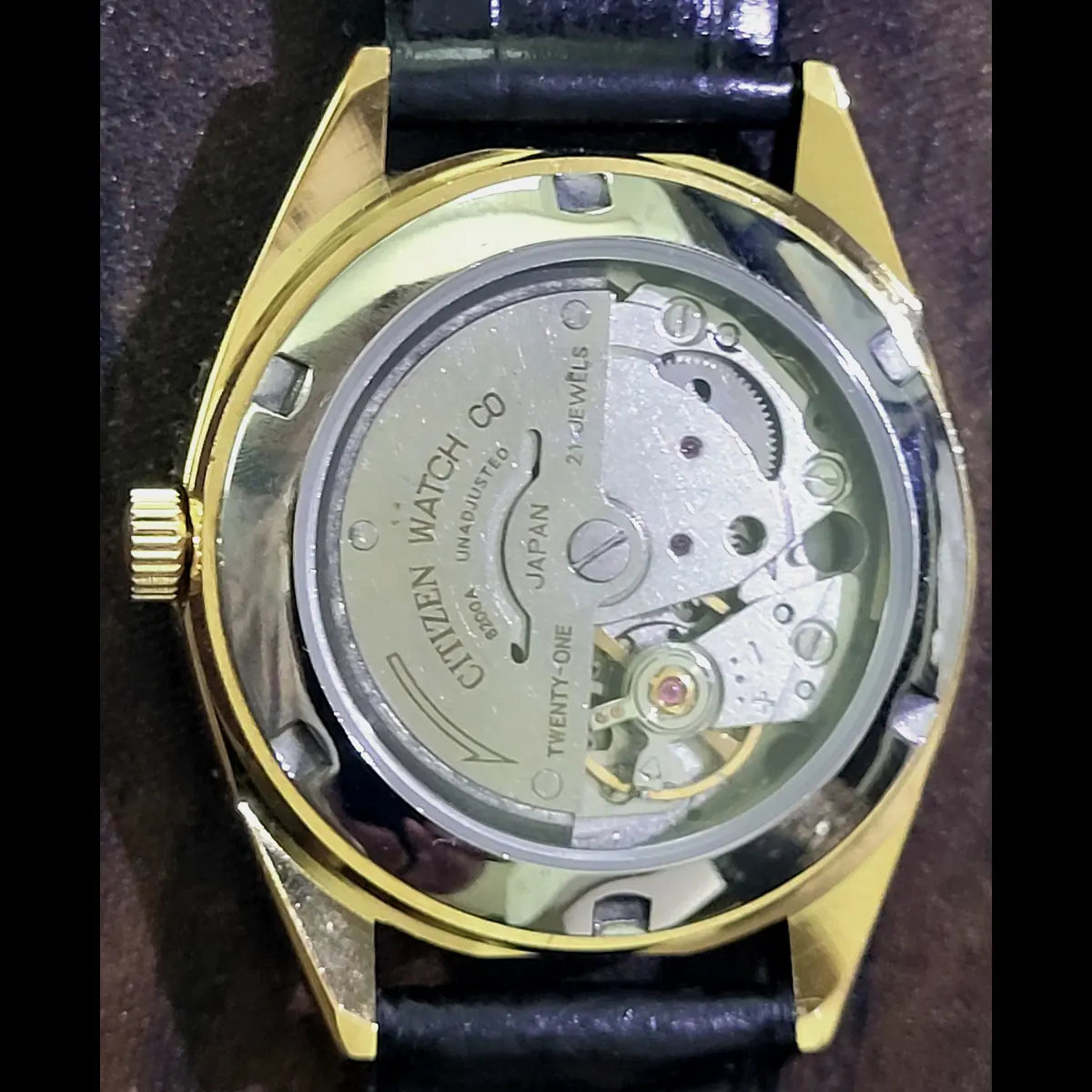 Vintage Citizen Automatic 12-24hr Dial Watch 82004s Serviced - Image 3