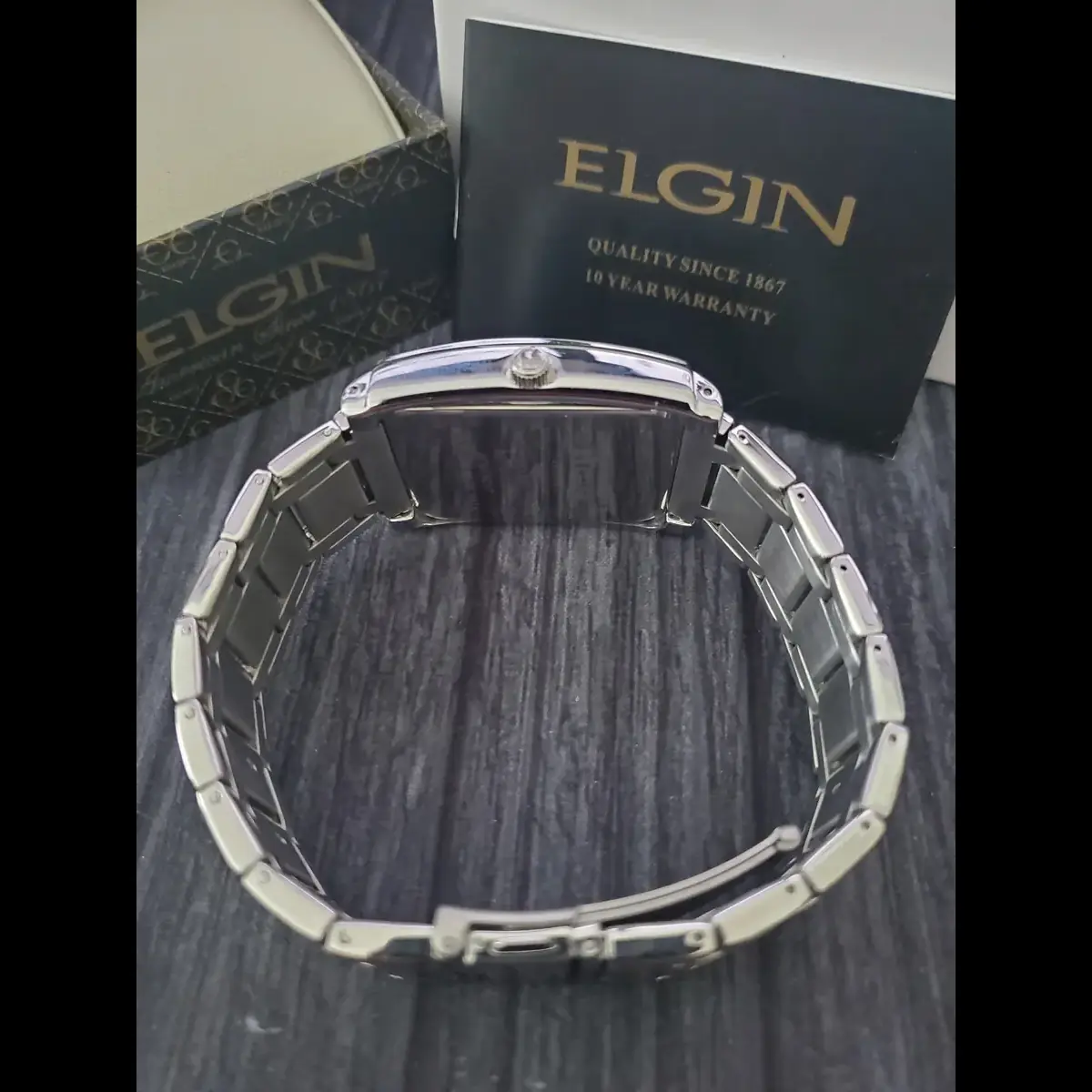 Rare Lord Elgin Gem Dial Mens Dress Watch New In Box 45mm - Image 4