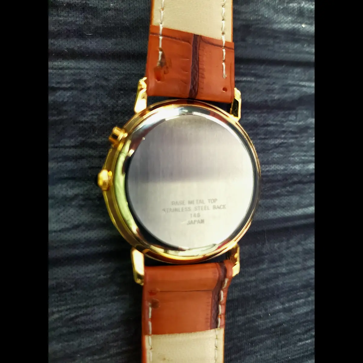 Rare Nicolet 146 Japan Quartz Men's Watch White Enamel Dial - Image 4