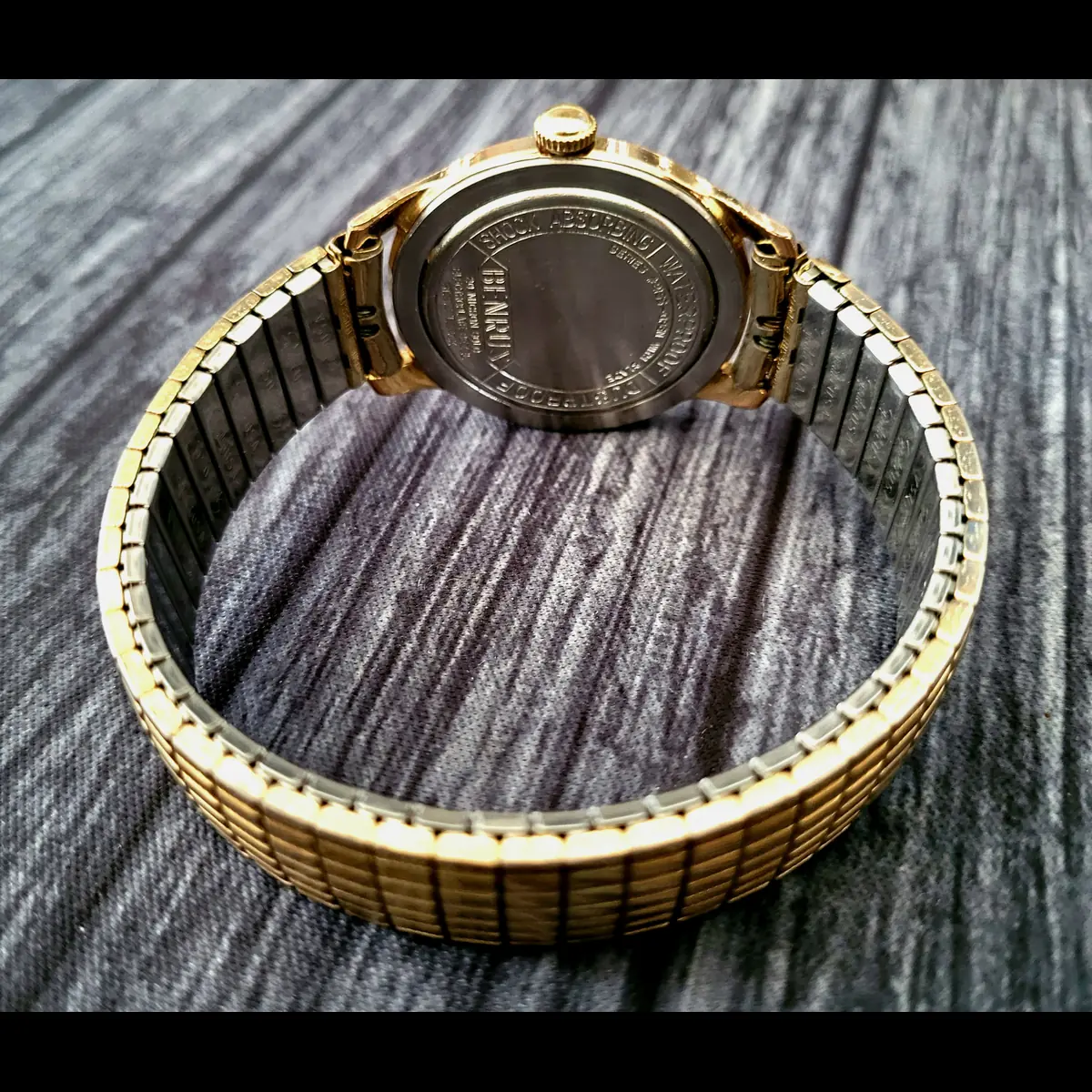 Rare Cond Vintage Benrus 20 Micron Gold Manual Mens Watch - Image 4