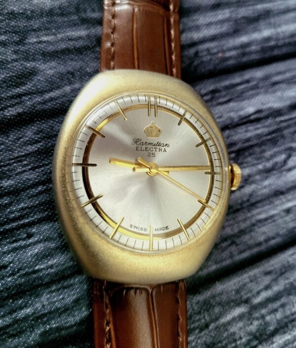 Super Rare Mint Hamilton Donada Mens Swiss Vintage 60s Watch