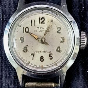 Vintage Orvin 17 Jewels Mechanical Ladies Watch New Crystal