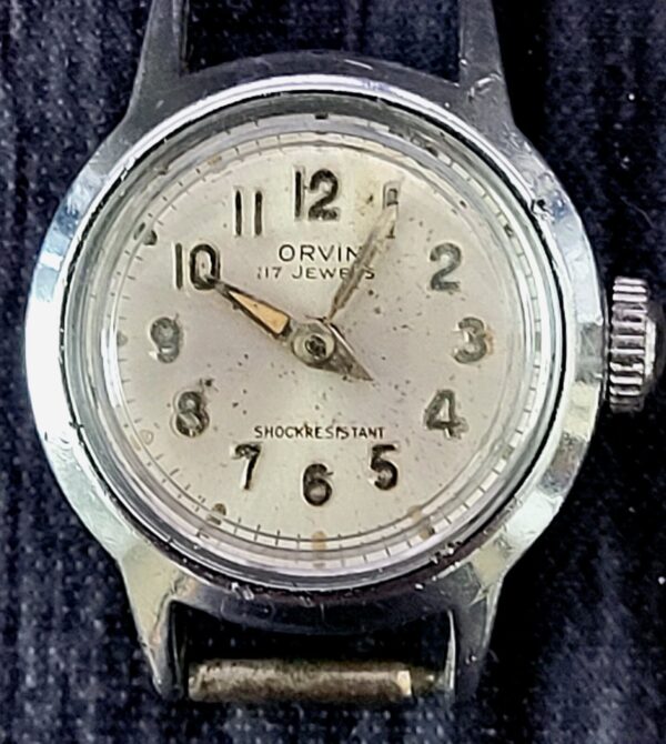 Vintage Orvin 17 Jewels Mechanical Ladies Watch New Crystal