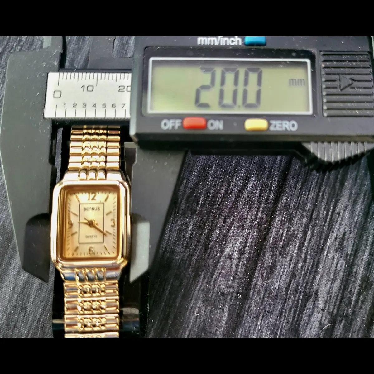 Rare Benrus Womens Vintage Retro Tank Watch New W Box Papers - Image 5