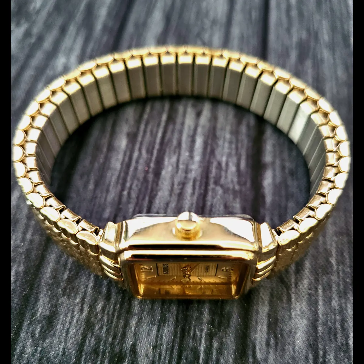 Rare Benrus Womens Vintage Retro Tank Watch New W Box Papers - Image 2