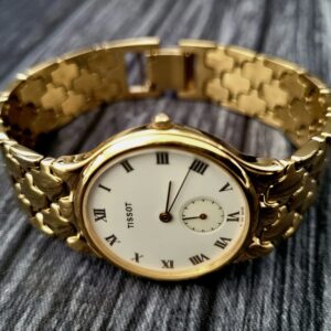 Rare Tissot K253 Swiss Gold Retro Mans Dress Watch In Box