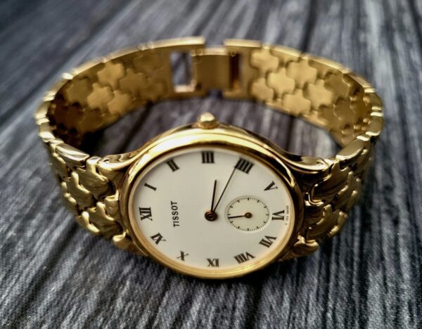 Rare Tissot K253 Swiss Gold Retro Mans Dress Watch In Box