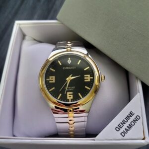 Rare Vintage Gruen Embassy Diamond Mens Watch New In Box