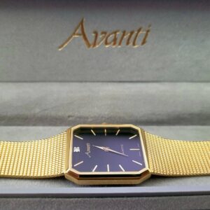 Exquisite Retro Vintage Avanti Diamond Mens Watch New in Box