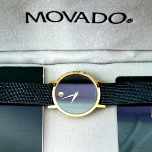Movado Swiss Museum Classic 87.45.882 18 With Box and Papers