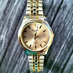 Vintage Rare Gruen Diamond Mens Watch Retro Classic New Batt