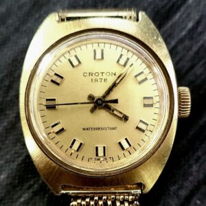 Very Rare Women's Croton Swiss 24mm F-370 Automatic Watch