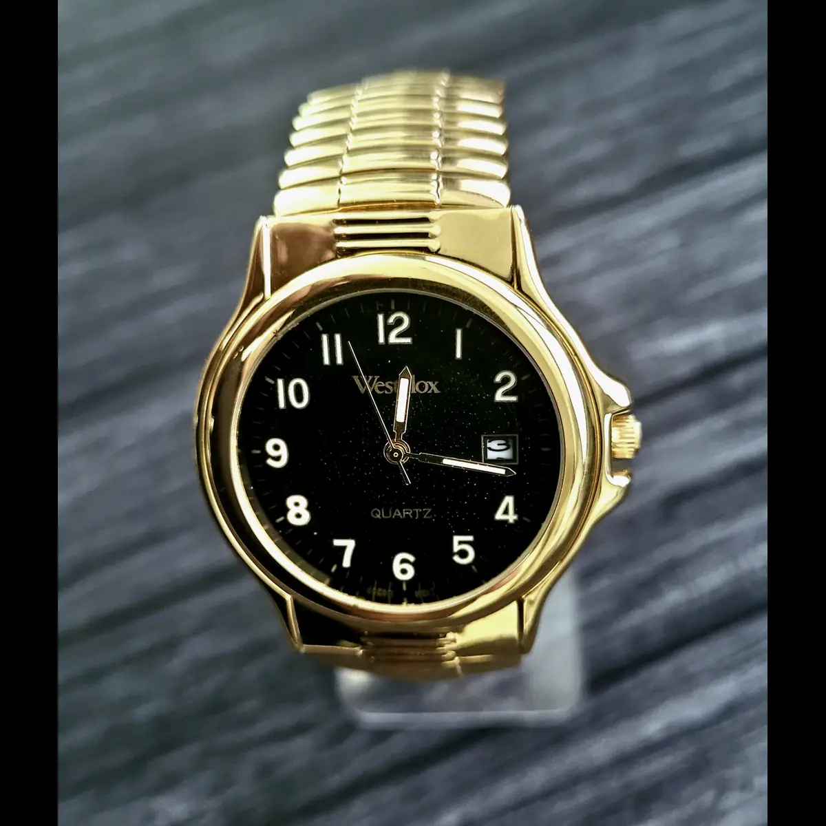 Rare Vintage Westclox Mens Stretch Watch Excellent Condition - Image 2