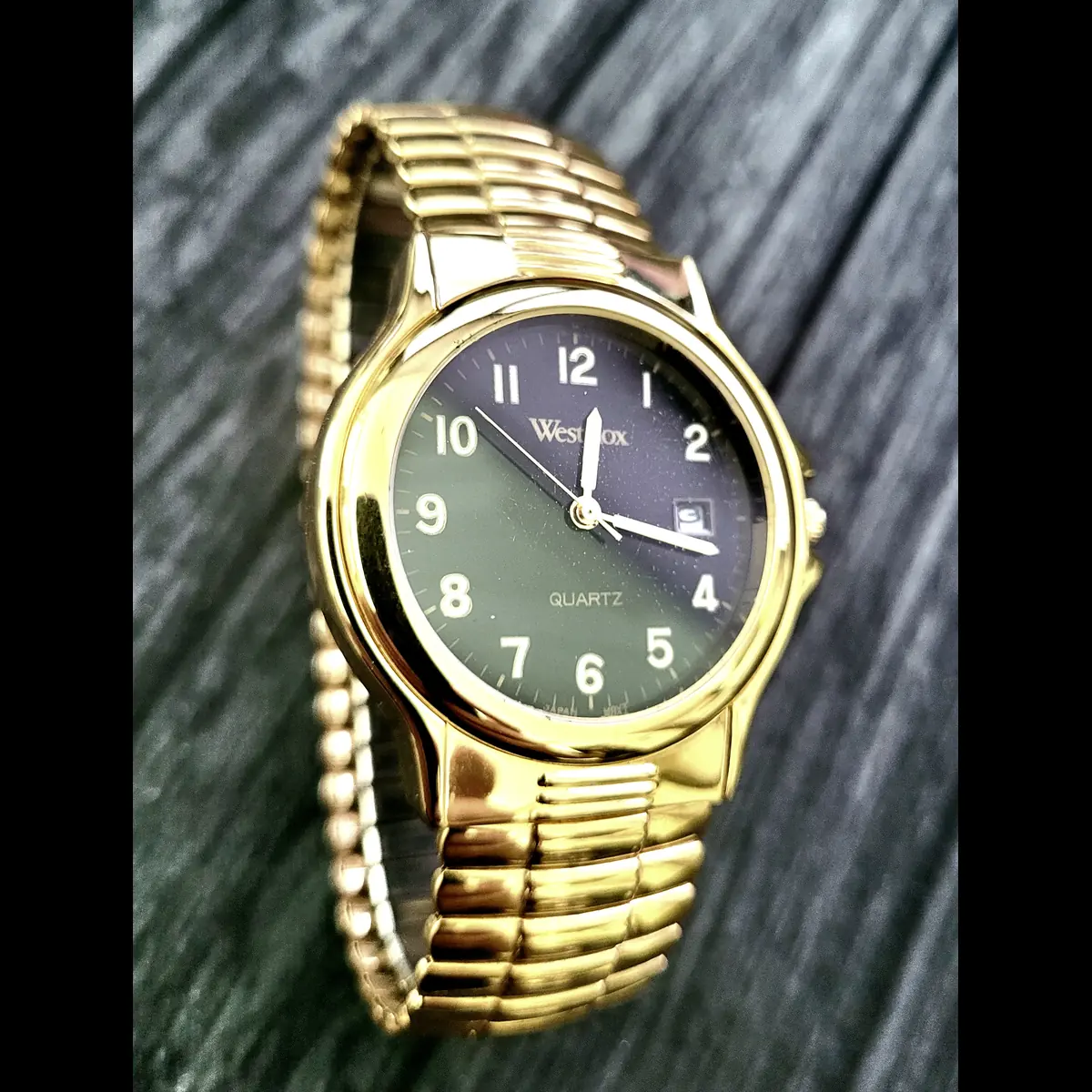 Rare Vintage Westclox Mens Stretch Watch Excellent Condition