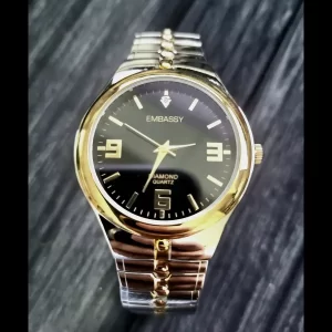 Rare Vintage Gruen Embassy Diamond Mens Watch New In Box