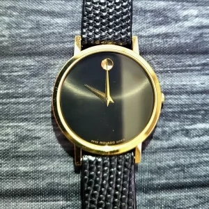 Movado Swiss Museum Classic 87.45.882 18 With Box And Papers