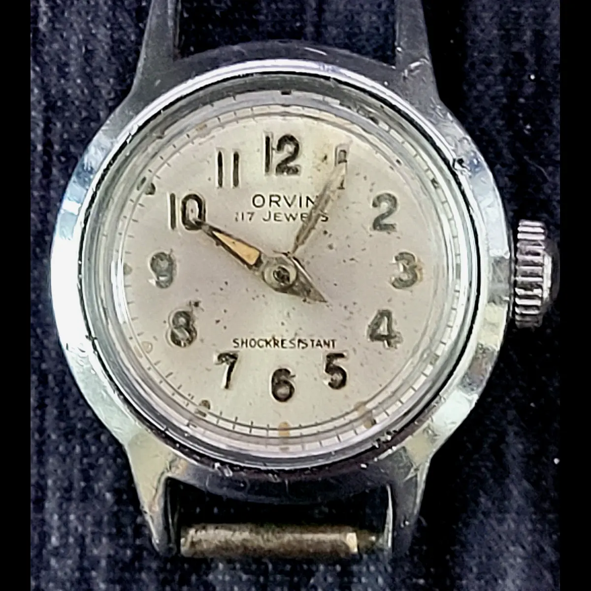 Vintage Orvin 17 Jewels Mechanical Ladies Watch New Crystal