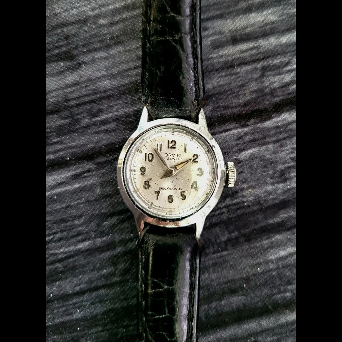 Vintage Orvin 17 Jewels Mechanical Ladies Watch New Crystal - Image 2