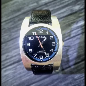 Very Rare Vintage Paul Jardin Curvex Mens Watch W New Strap