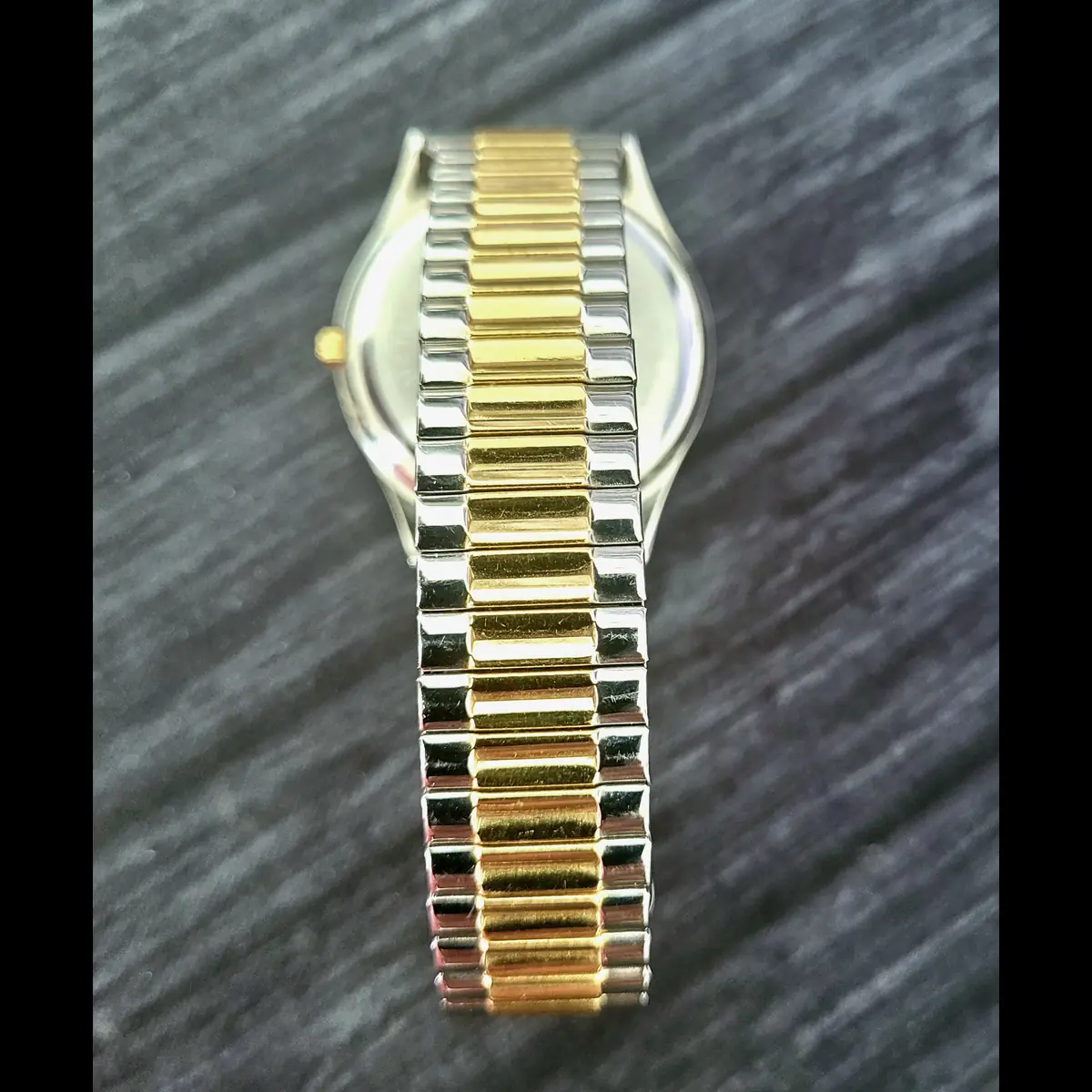 Vintage Rare Condition Waltham 2 Tone Day Date Men's Watch - Image 2