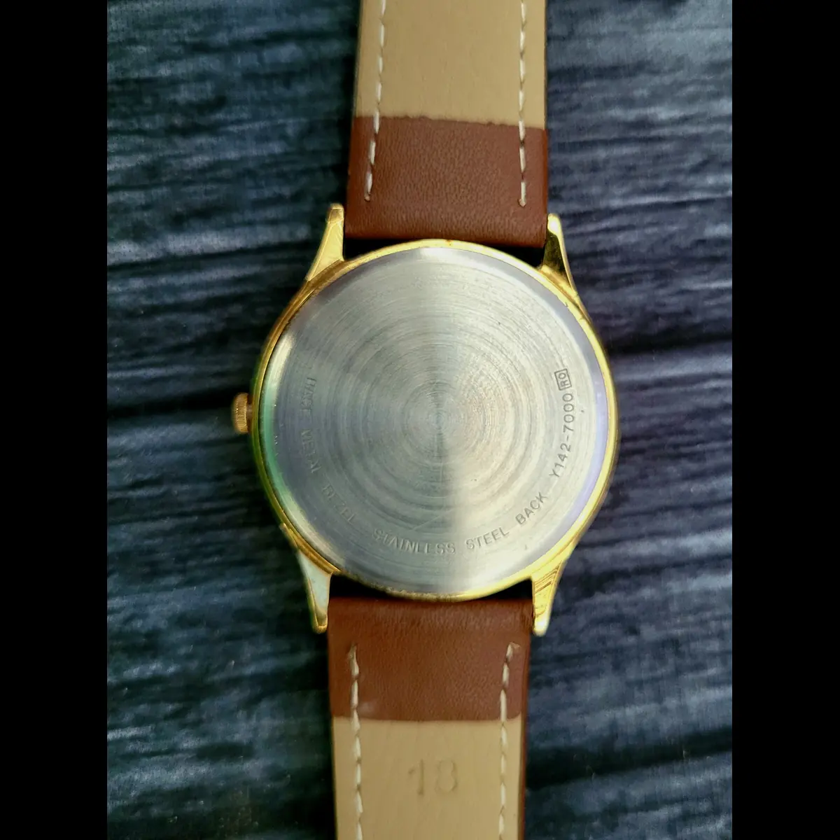 Rare Vintage Lorus Mens Dress Watch New Strap And Battery - Image 5