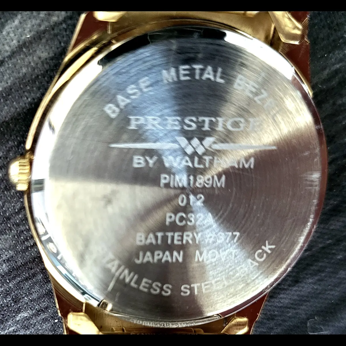 Rare Vintage Waltham Prestige 1980'S Retro Men's Watch - Image 5