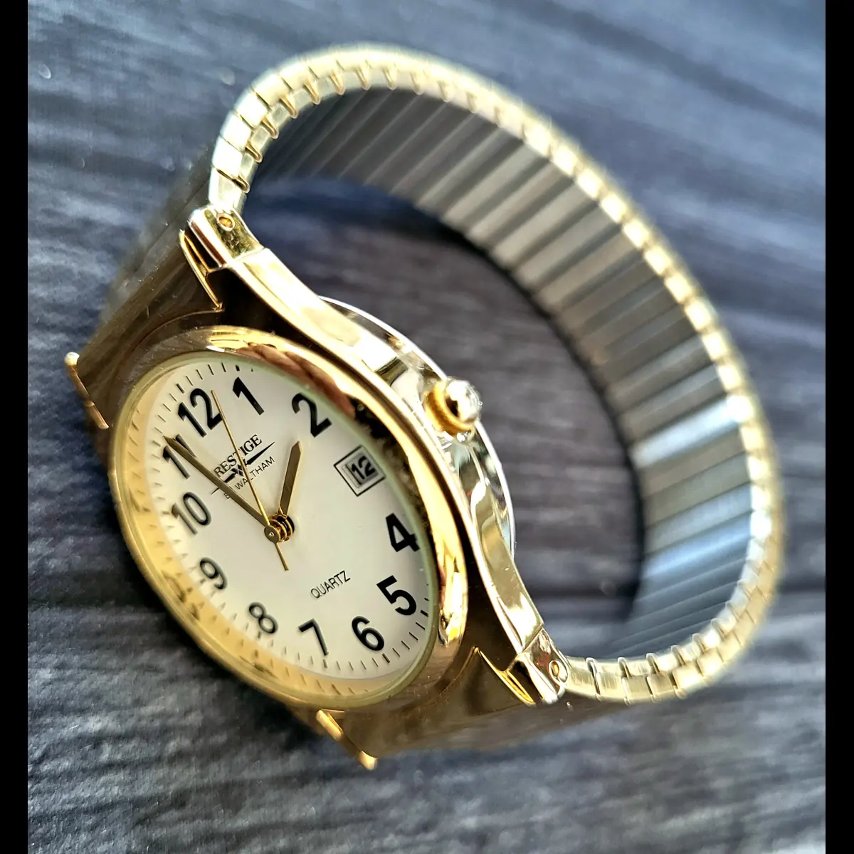 Rare Vintage Waltham Prestige 1980'S Retro Men's Watch - Image 4