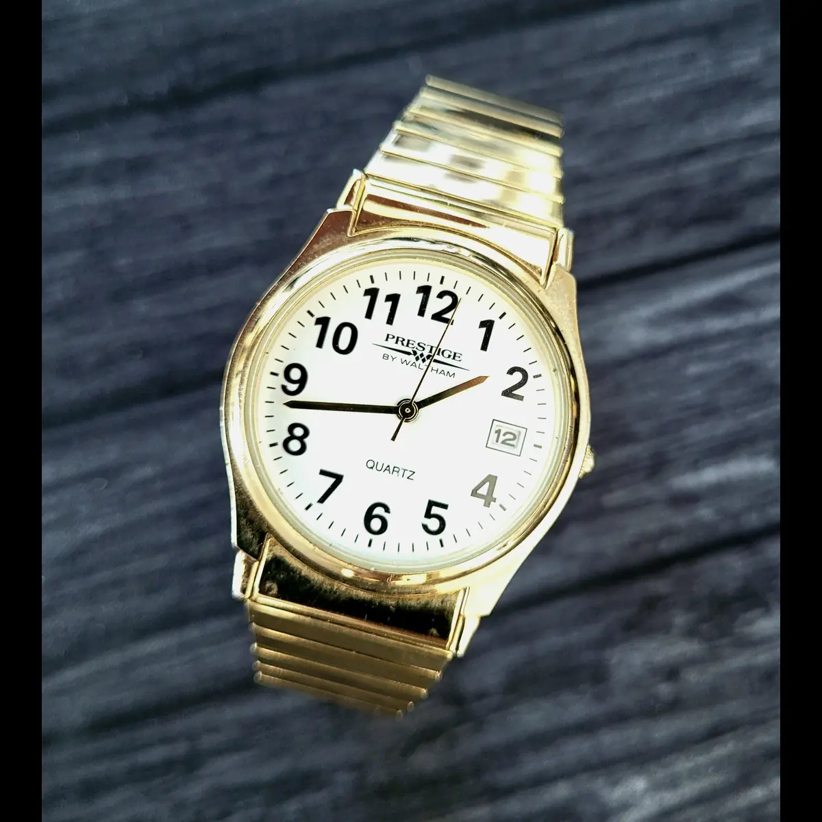 Rare Vintage Waltham Prestige 1980'S Retro Men's Watch
