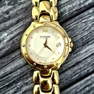 Rare Vintage Wittnauer Mens Swiss Watch Sapphire Crystal