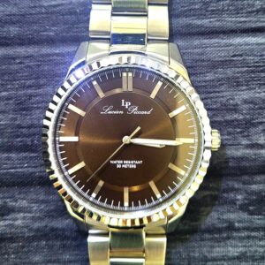 Rare Rootbeer Color Lucien Piccard Lp28025 Mens Luxury Watch