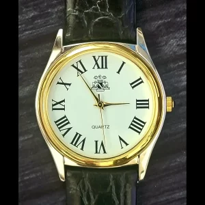 Rare Vintage Oleg Cassini Mens Designer Watch New Box - Tags