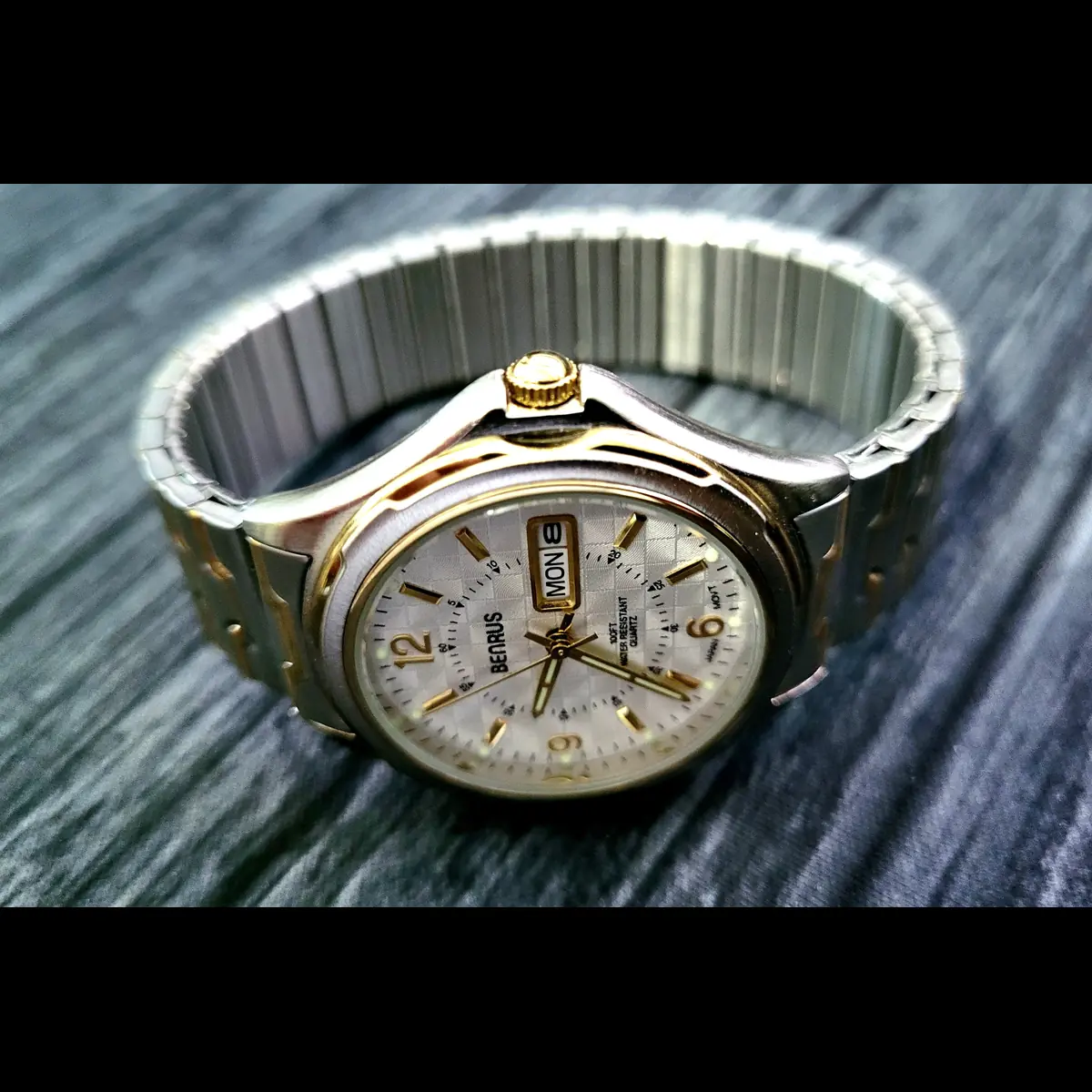 Rare Condition Vintage Benrus Mens Dress Watch New In Box - Image 3