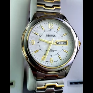 Rare Condition Vintage Benrus Mens Dress Watch New In Box