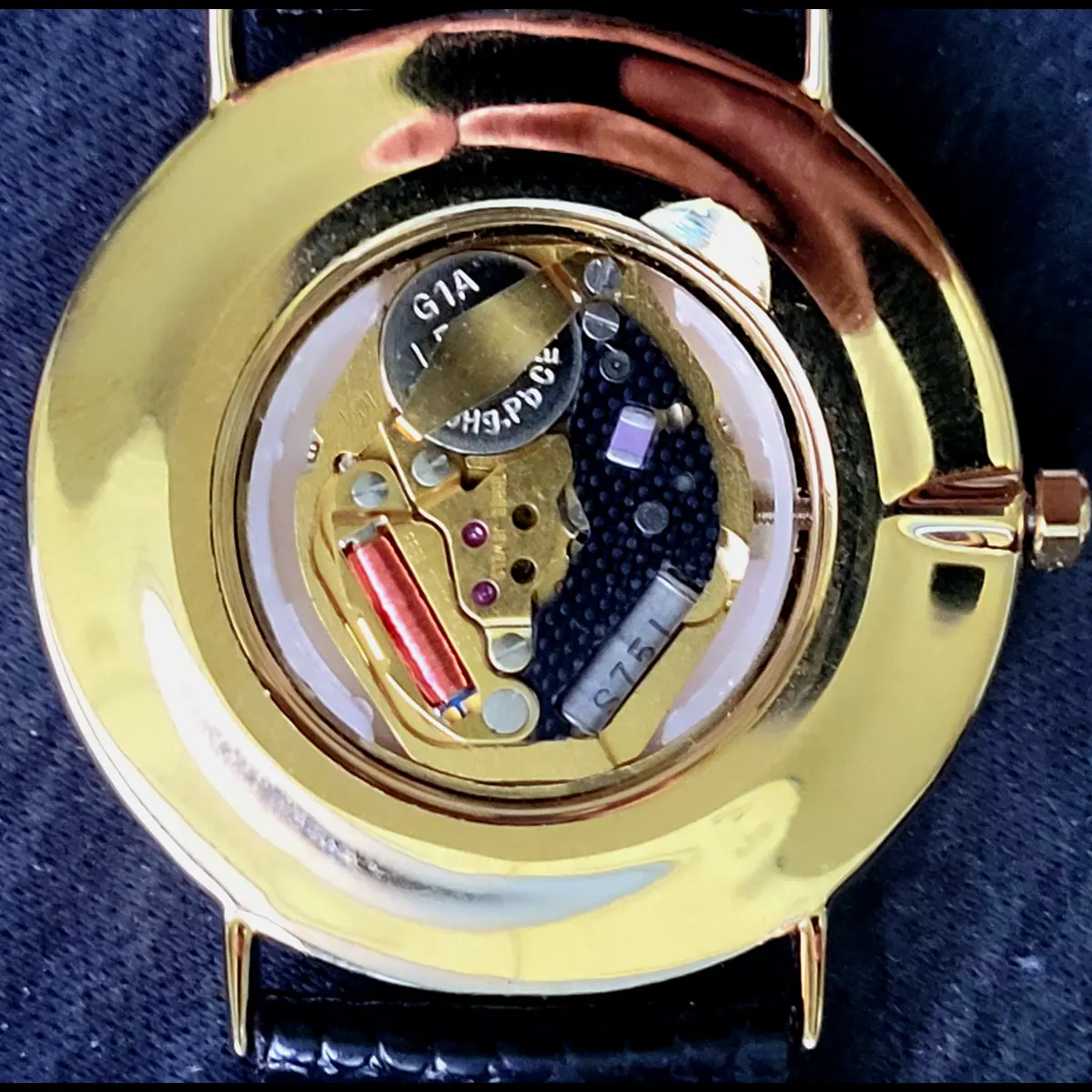 Vintage Wittnauer Mens Watch Swiss Gold In Box New Battery - Image 4