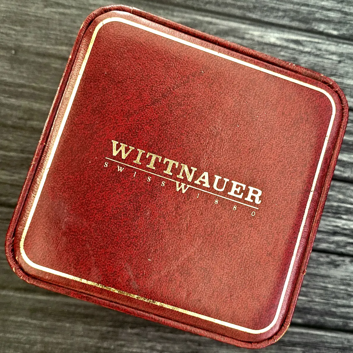 Vintage Wittnauer Mens Watch Swiss Gold In Box New Battery - Image 3