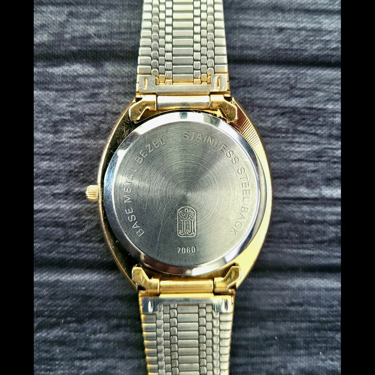 Vintage Rare Electric Blue Dial Jules Jurgensen Mens Watch - Image 5