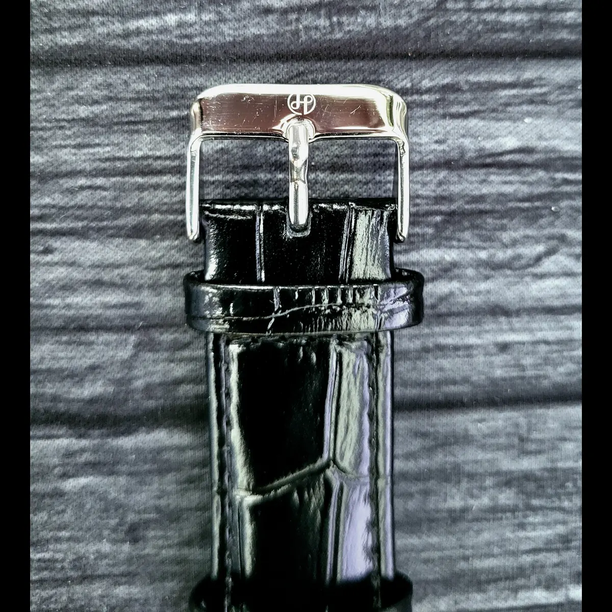 Pablo Raez Mens Silver Tank Swiss Style Watch 40mm Large - Image 5