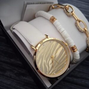 Vintage Inc Women's Fashion Lc Diamond Watch Gift Set