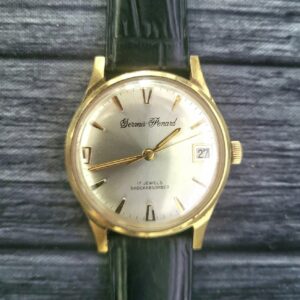 Rare Vintage Gervais Penard Date Mechanical Cal Eb189 Mens Swiss Watch