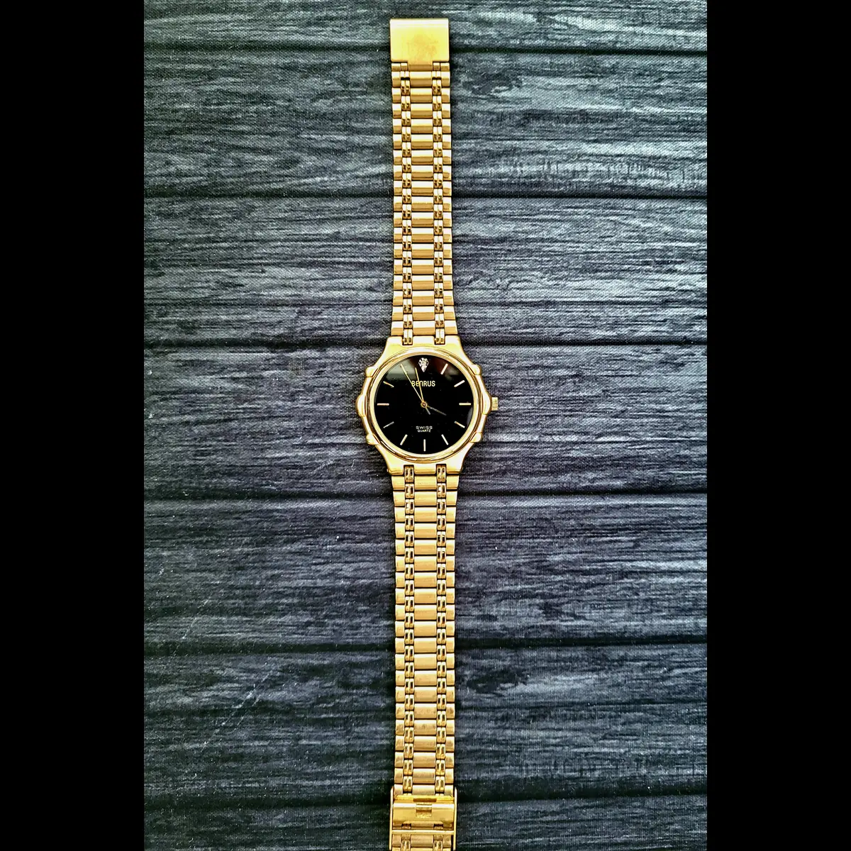 Rare Vintage Benrus Swiss Diamond Executive Watch Never Worn - Image 2