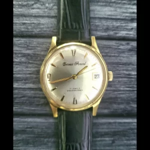 Rare Vintage Gervais Penard Date Mechanical Cal Eb189 Mens Swiss Watch