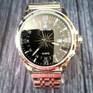 Pablo Raez Swiss Inspired Mens Black Explorer Men's Watch