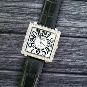 Rare Gruen Conquistador Square Dial Men Art Deco Dress Watch