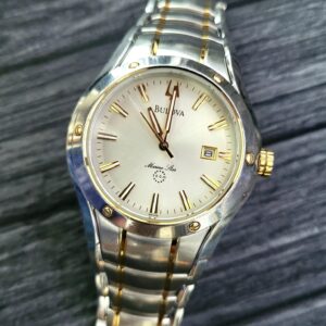 Rare Vintage Bulova Marine Star Men's Classic Diver Watch