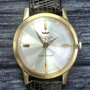 Rare Vintage Waltham Red Arrow Men's 17J Mechanical Watch