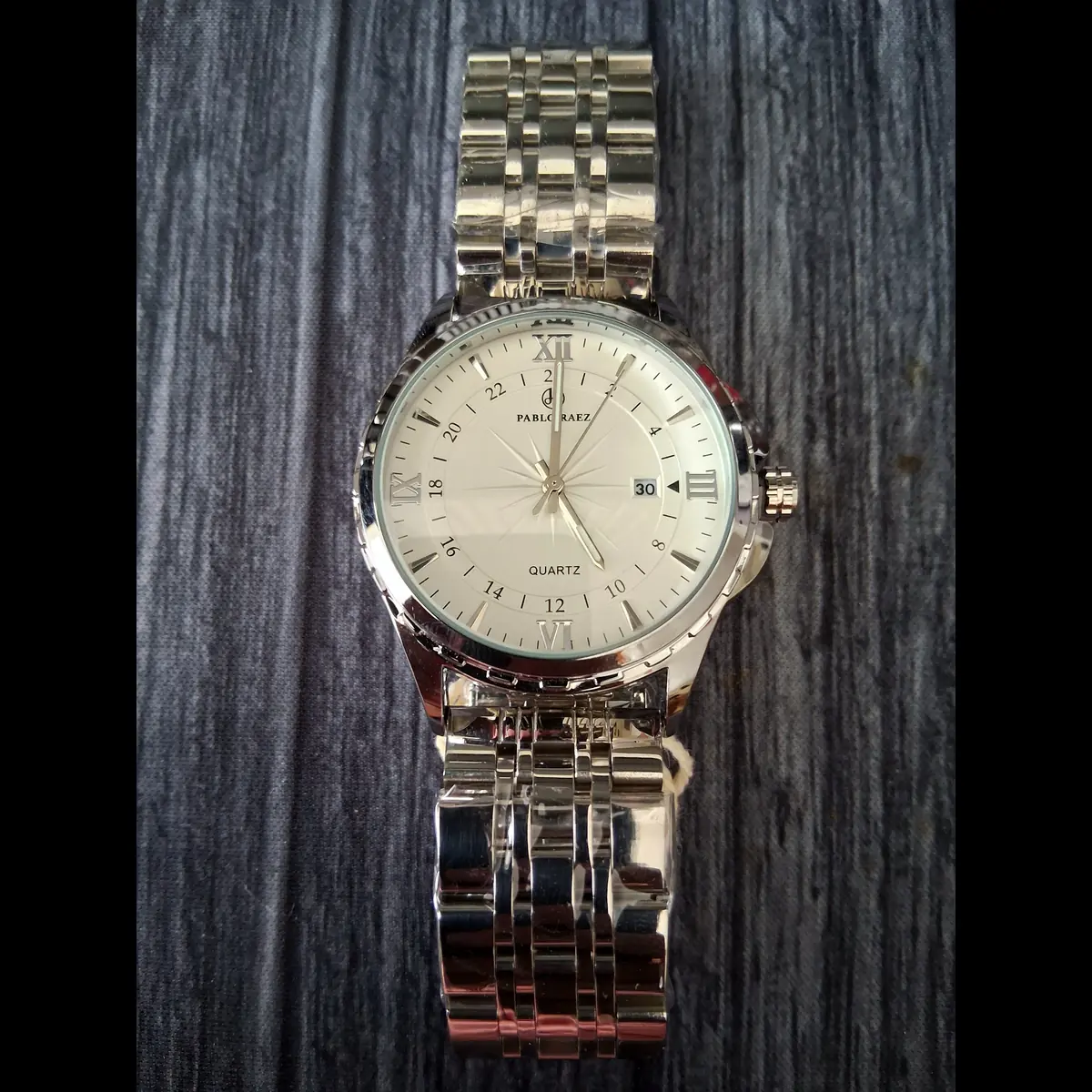 Pablo Raez Swiss Inspired Mens White Explorer Men's Watch - Image 3
