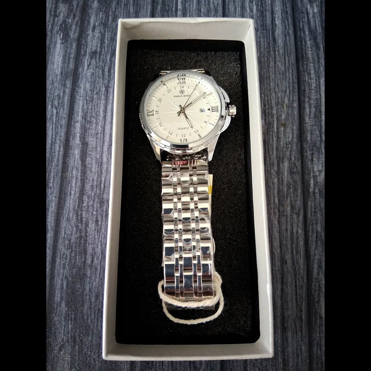 Pablo Raez Swiss Inspired Mens White Explorer Men's Watch - Image 5