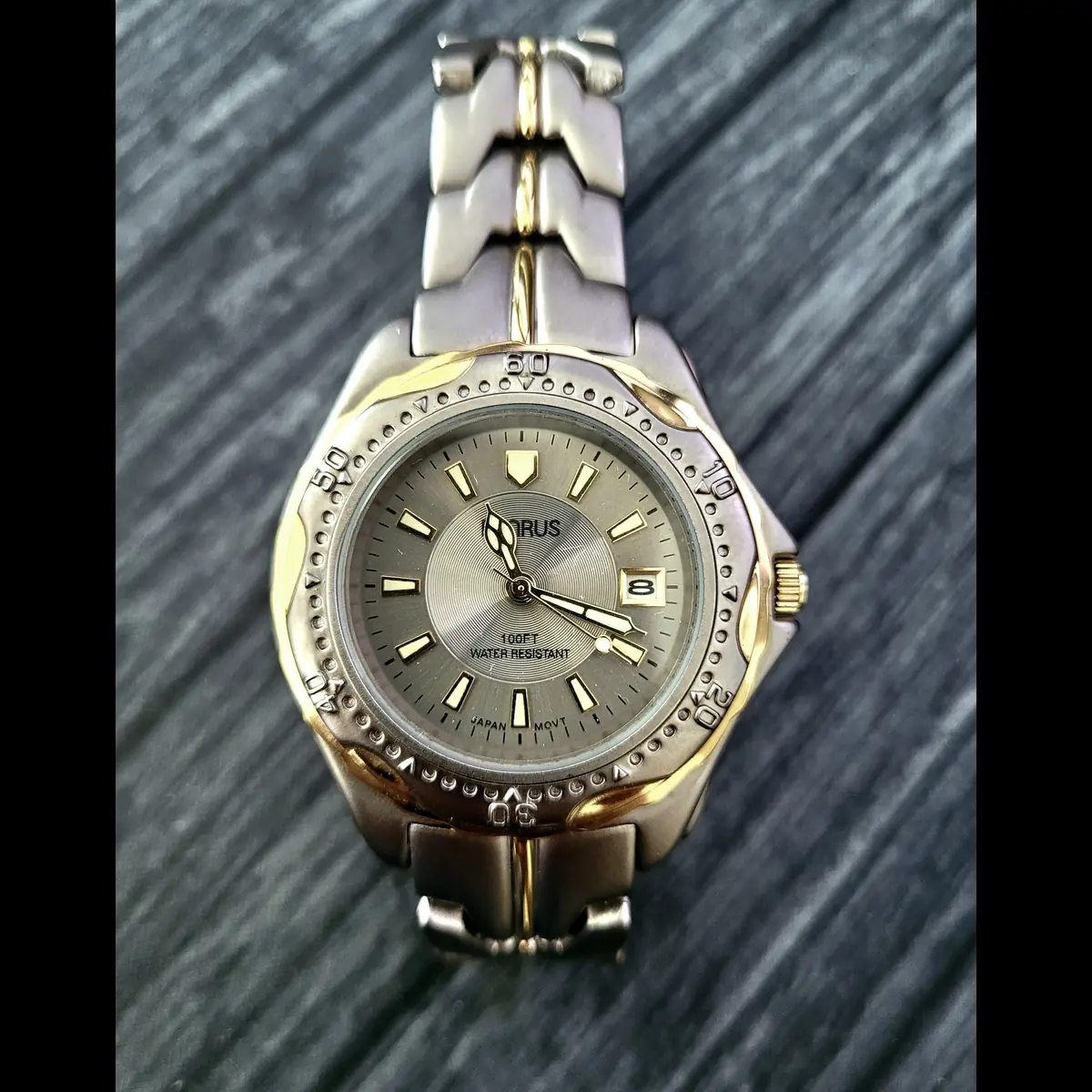 Rare Collectable Vintage Benrus Mens Dive Dress Watch 40mm - Image 4
